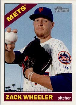 #361 Zack Wheeler - New York Mets - 2015 Topps Heritage Baseball