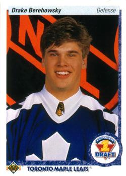 #361 Drake Berehowsky - Toronto Maple Leafs - 1990-91 Upper Deck Hockey