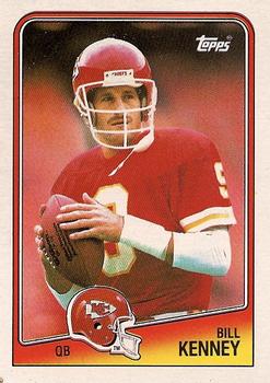 #362 Bill Kenney - Kansas City Chiefs - 1988 Topps Football