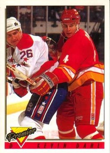 #362 Kevin Dahl - Calgary Flames - 1993-94 O-Pee-Chee Premier Hockey