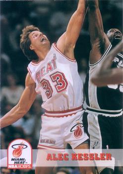 #362 Alec Kessler - Miami Heat - 1993-94 Hoops Basketball