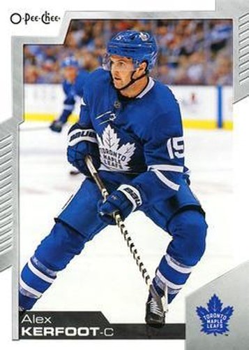 #362 Alex Kerfoot - Toronto Maple Leafs - 2020-21 O-Pee-Chee Hockey