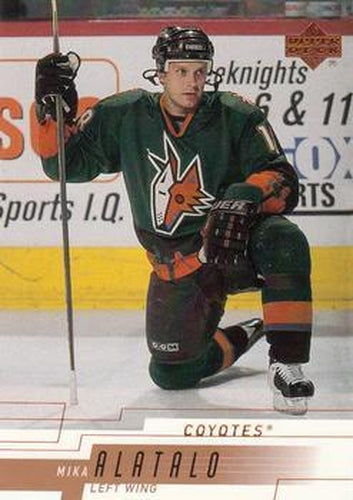 #362 Mika Alatalo - Phoenix Coyotes - 2000-01 Upper Deck Hockey