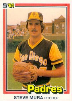 #362 Steve Mura - San Diego Padres - 1981 Donruss Baseball