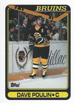 #362 Dave Poulin - Boston Bruins - 1990-91 Topps Hockey