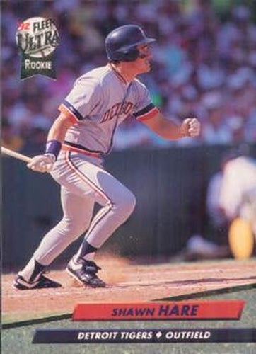 #363 Shawn Hare - Detroit Tigers - 1992 Ultra Baseball