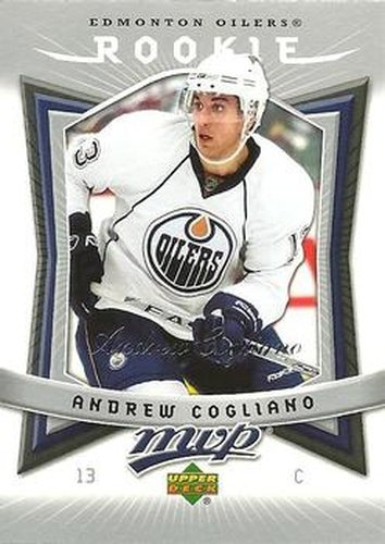 #363 Andrew Cogliano - Edmonton Oilers - 2007-08 Upper Deck MVP Hockey