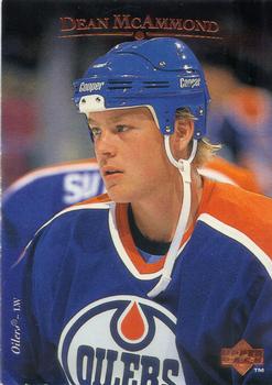 #363 Dean McAmmond - Edmonton Oilers - 1995-96 Upper Deck Hockey