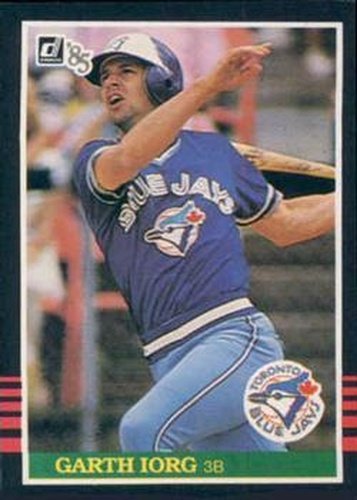 #363 Garth Iorg - Toronto Blue Jays - 1985 Donruss Baseball