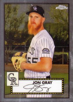 #363 Jon Gray - Colorado Rockies - 2021 Topps Chrome Platinum Anniversary Baseball