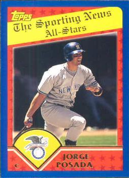 #363 Jorge Posada - New York Yankees - 2003 Topps Baseball
