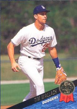 #363 Tim Wallach - Los Angeles Dodgers - 1993 Leaf Baseball