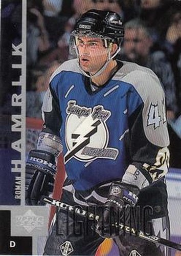 #363 Roman Hamrlik - Tampa Bay Lightning - 1997-98 Upper Deck Hockey