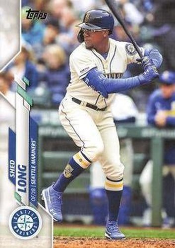 #363 Shed Long - Seattle Mariners - 2020 Topps Baseball