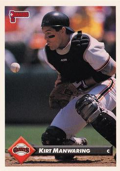 #364 Kirt Manwaring - San Francisco Giants - 1993 Donruss Baseball
