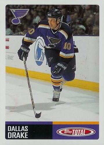 #364 Dallas Drake - St. Louis Blues - 2002-03 Topps Total Hockey
