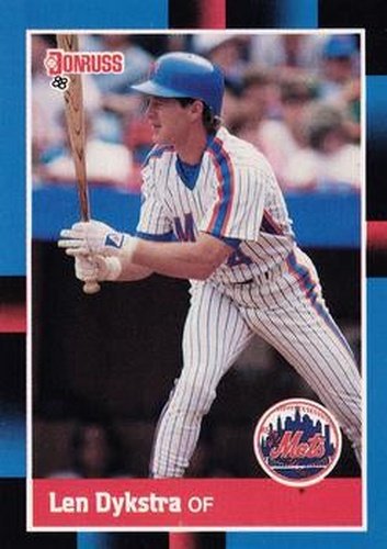 #364 Len Dykstra - New York Mets - 1988 Donruss Baseball