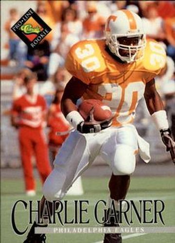 #364 Charlie Garner - Philadelphia Eagles - 1994 Pro Line Live Football