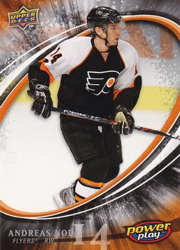 #364 Andreas Nodl - Philadelphia Flyers - 2008-09 Upper Deck Power Play Box Set Hockey