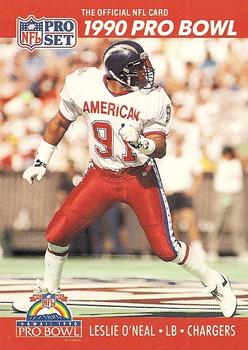 #364 Leslie O'Neal - San Diego Chargers - 1990 Pro Set Football