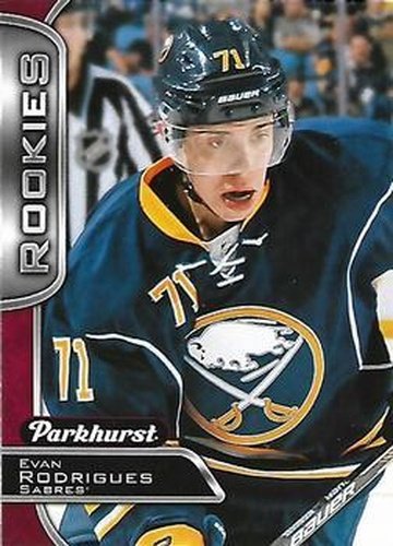 #364 Evan Rodrigues - Buffalo Sabres - 2016-17 Parkhurst - Red Hockey