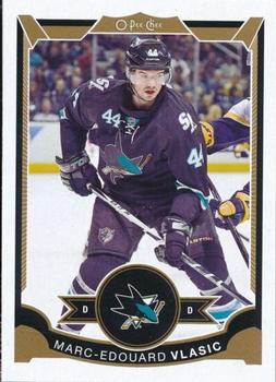 #364 Marc-Edouard Vlasic - San Jose Sharks - 2015-16 O-Pee-Chee Hockey