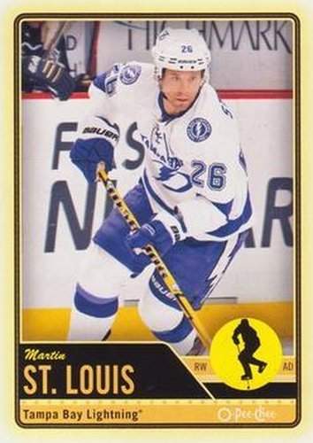 #364 Martin St. Louis - Tampa Bay Lightning - 2012-13 O-Pee-Chee Hockey