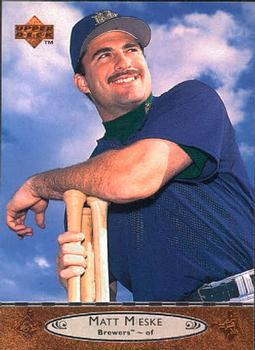 #364 Matt Mieske - Milwaukee Brewers - 1996 Upper Deck Baseball