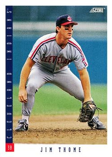 #364 Jim Thome - Cleveland Indians - 1993 Score Baseball