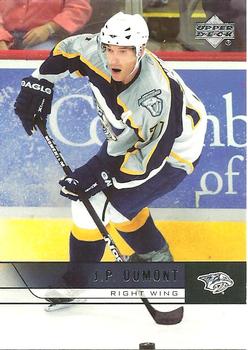 #364 J.P. Dumont - Nashville Predators - 2006-07 Upper Deck Hockey