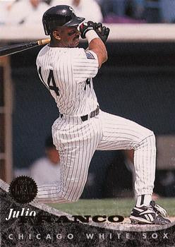 #364 Julio Franco - Chicago White Sox - 1994 Leaf Baseball