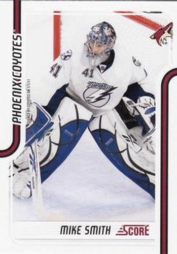 #364 Mike Smith - Phoenix Coyotes - 2011-12 Score Hockey