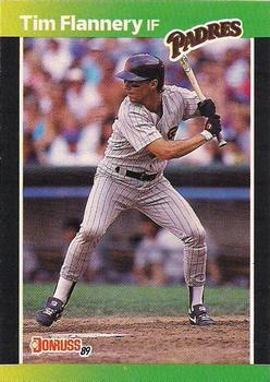 #364 Tim Flannery - San Diego Padres - 1989 Donruss Baseball
