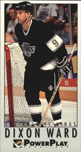 #365 Dixon Ward - Los Angeles Kings - 1993-94 Fleer PowerPlay Hockey