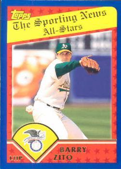 #365 Barry Zito - Oakland Athletics - 2003 Topps Baseball