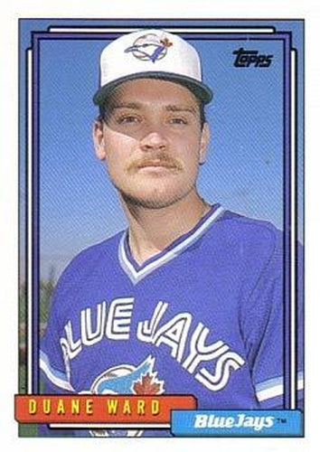 #365 Duane Ward - Toronto Blue Jays - 1992 Topps Baseball