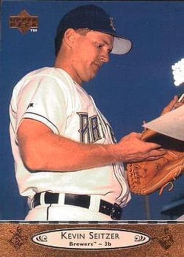 #365 Kevin Seitzer - Milwaukee Brewers - 1996 Upper Deck Baseball
