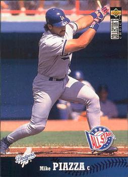 #365 Mike Piazza - Los Angeles Dodgers - 1997 Collector's Choice Baseball