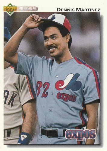 #365 Dennis Martinez - Montreal Expos - 1992 Upper Deck Baseball