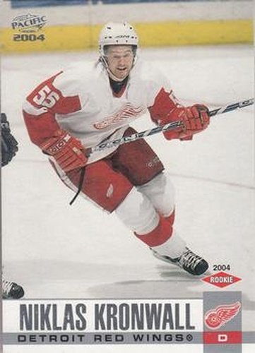 #365 Niklas Kronwall - Detroit Red Wings - 2003-04 Pacific Hockey