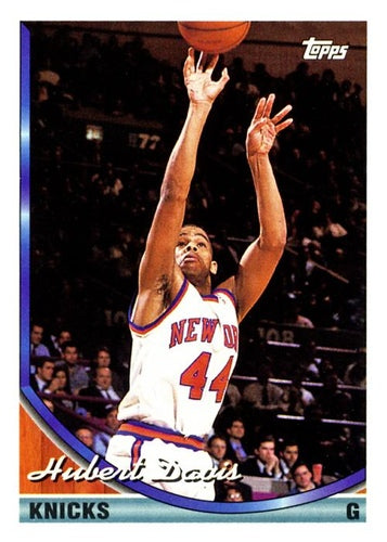 #365 Hubert Davis - New York Knicks - 1993-94 Topps Basketball