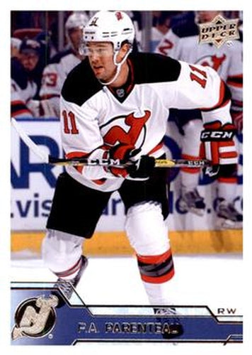 #365 P.A. Parenteau - New Jersey Devils - 2016-17 Upper Deck Hockey