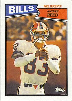 #365 Andre Reed - Buffalo Bills - 1987 Topps Football