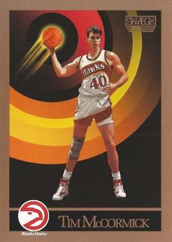 #366 Tim McCormick - Atlanta Hawks - 1990-91 SkyBox Basketball