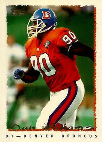 #366 Dan Williams - Denver Broncos - 1995 Topps Football