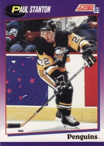 #366 Paul Stanton - Pittsburgh Penguins - 1991-92 Score American Hockey