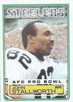 #366 John Stallworth - Pittsburgh Steelers - 1983 Topps Football
