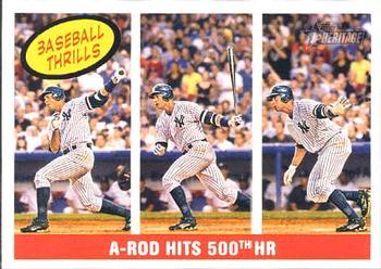 #366 A-Rod Hits 500th HR - New York Yankees - 2008 Topps Heritage Baseball