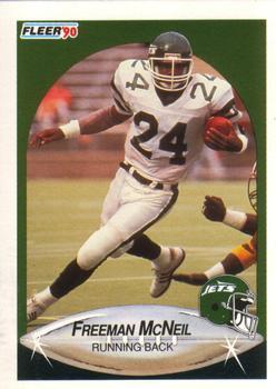 #366 Freeman McNeil - New York Jets - 1990 Fleer Football