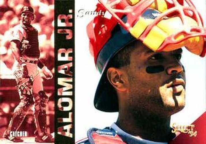 #366 Sandy Alomar Jr. - Cleveland Indians - 1994 Select Baseball